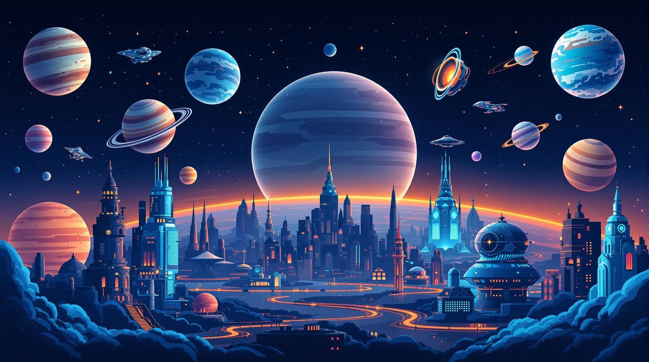 星空影院专题 - 科幻宇宙横幅
