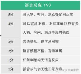 gcs评分量表图片,全面解析昏迷患者意识状态的评估工具
