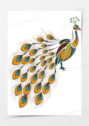 画孔雀图片大全,孔雀图片大全赏析