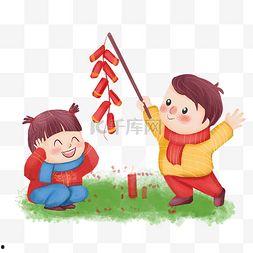 放鞭炮的图片,喜庆迎春——放鞭炮的瞬间魅力