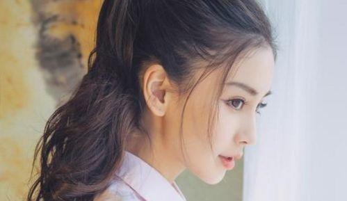 杨颖马尾图片大全,百变女神的时尚演绎
