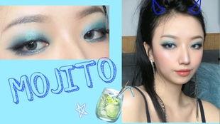 蓝色舞台妆图片大全,时尚与魅力的视觉盛宴