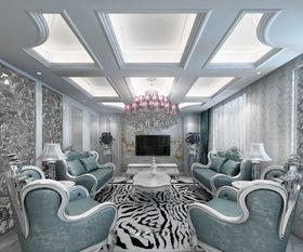 客厅吊顶图片,现代简约风格客厅吊顶设计赏析